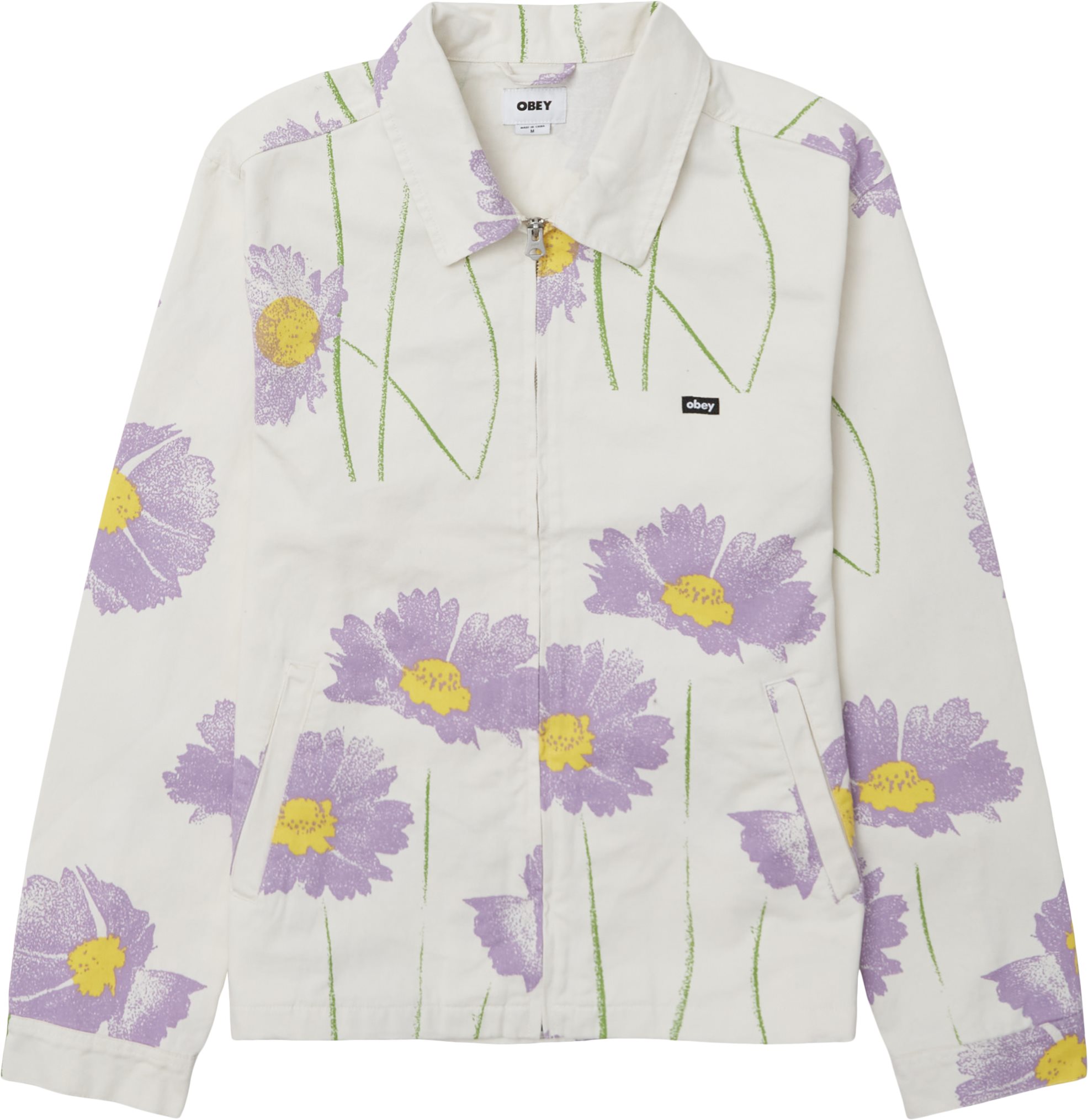 Pollen Jacket - Jackets - Regular fit - White